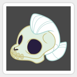 Granny Smith skull Sticker